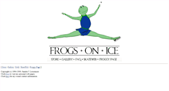 Desktop Screenshot of frogsonice.com